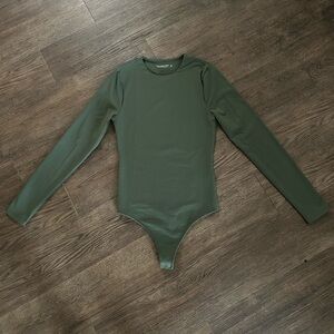 Army Green Abercrombie Bodysuit Size: Small